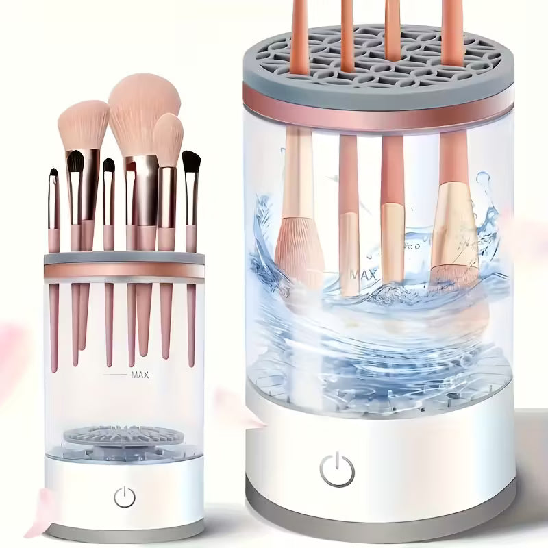USB Plug Portable Electric Makeup Brush Cleaner