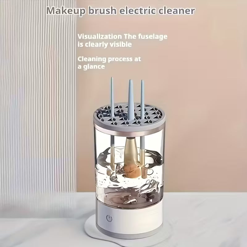 USB Plug Portable Electric Makeup Brush Cleaner
