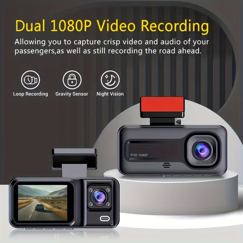 Dual Lens Dash Cam