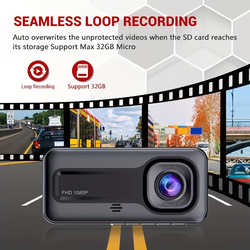 Dual Lens Dash Cam