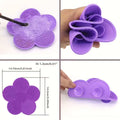 A Flower-Shaped Silicone Cleaning Mat for Makeup Brushes