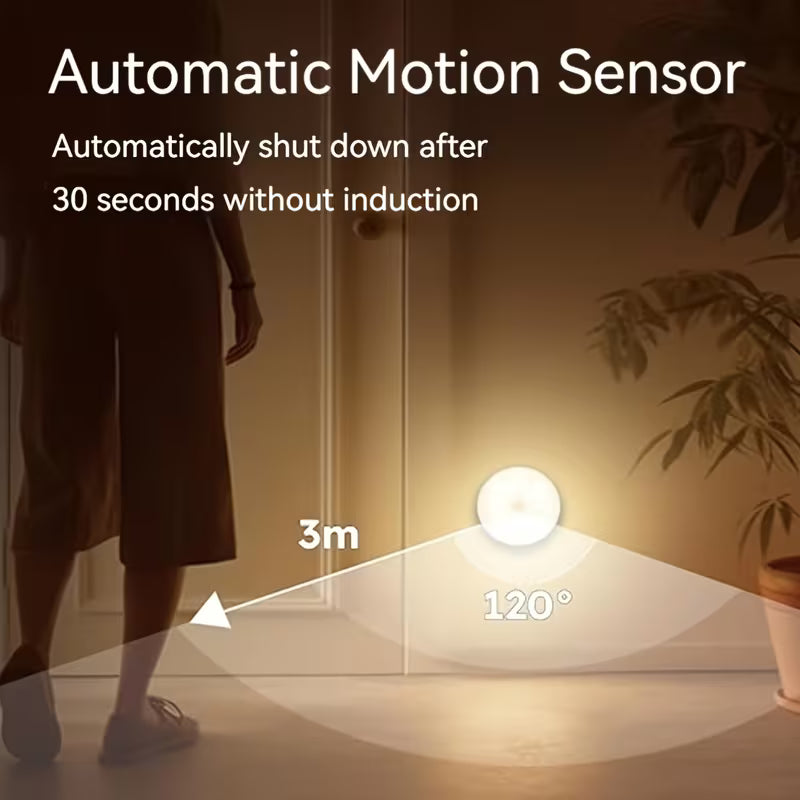 6pcs/4pcs Indoor Motion Sensor Light