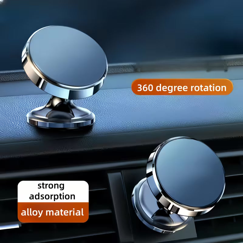360° Rotatable Magnetic Car Phone Mount