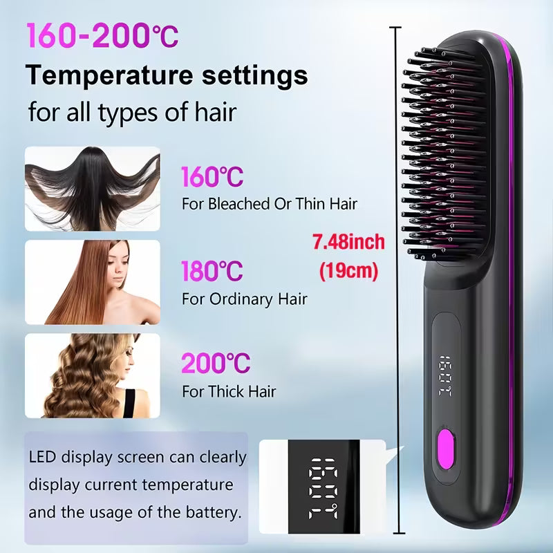 Cordless Hair Straightener